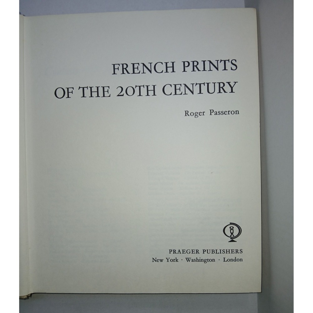 FRENCH PRINTS OF THE 20th CENTURY-67 Frameable Reproductions-Passeron-No Jacket